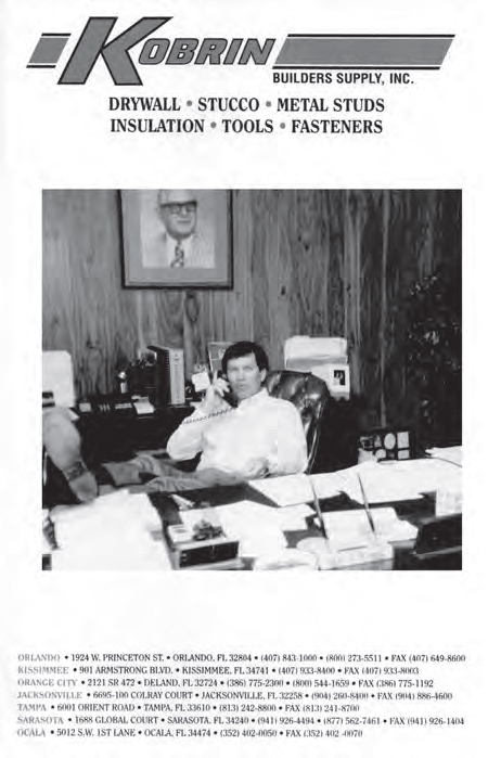 Harvey Kobrin in his office as president, 1970.